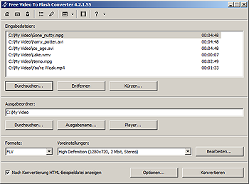 Free Video to Flash Converter