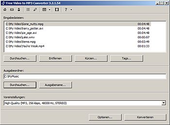 Free Video to MP3 Converter
