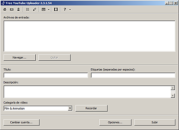 Free YouTube Uploader: upload video to YouTube