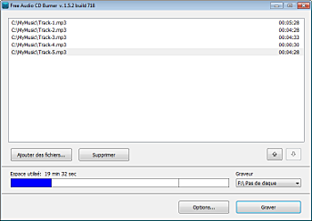 Free Audio CD Burner