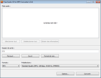 Free Audio CD To MP3 Converter