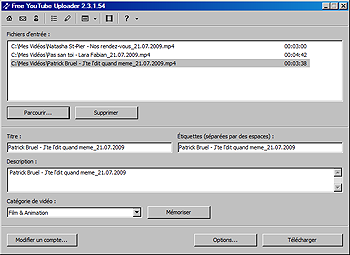 Free YouTube Uploader: upload video to YouTube