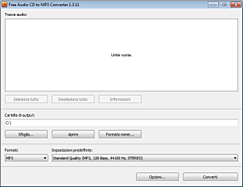Free Audio CD To MP3 Converter