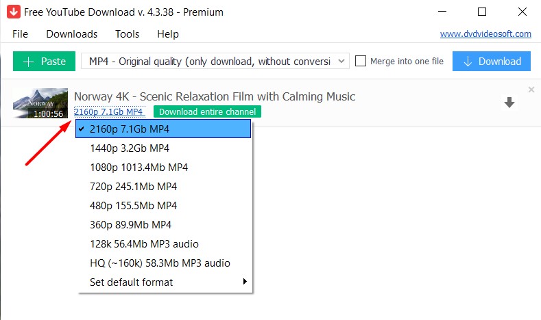 How to Download 4K (Ultra HD) Video from  with Highest Quality