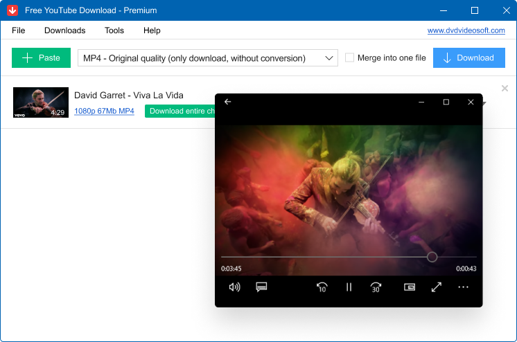 Top YouTube downloader apps selected by DVDVideoSoft