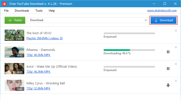 Free YouTube Download Premium 4.3.96.714 for mac instal